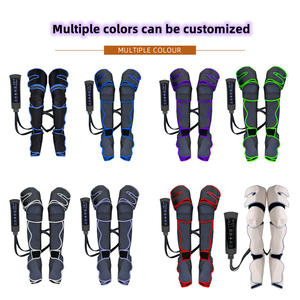 Máquina de masaje de aire portátil Masajeador de compresión de piernas con función de calentamiento para piernas y pies - Product Image 2