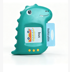 Tarjetas <span class=keywords><strong>de</strong></span> Memoria Interactivas para Niños, Aprendizaje del Idioma Montessori <span class=keywords><strong>con</strong></span> 224 Palabras, Herramienta <span class=keywords><strong>de</strong></span> Terapia del Habla <span class=keywords><strong>de</strong></span> Bolsillo, Dispositivo Educativo Sensorial - Product Image 2