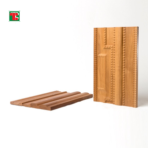 Trung Quốc bán buôn sinh thái Bảng điều khiển bằng gỗ 3D trang trí Bảng gỗ tường trang trí nội thất phòng ngủ 3D gỗ Panel tường ốp - Product Image 4