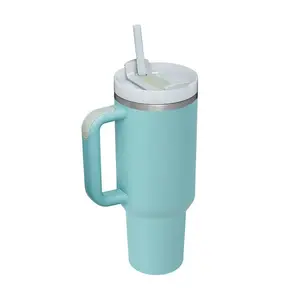 Tái Sử Dụng Thép Không Gỉ Xe Nước Cup Thương Hiệu Mới 2.0 Bia Cốc Lót Đôi Flask Với Silicone Tràn Bằng Chứng Stopper