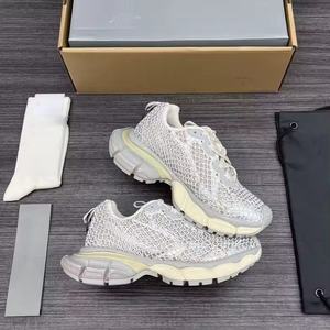 Zapatillas Deportivas de Diseño de Alta Calidad 2025 para Hombre y Mujer, de Malla y Cuero Genuino, con Cordones, Lujosas, Casuales, Antideslizantes, a la Moda - Product Image 4