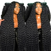 Perruques Lace Front en Cheveux Humains Brésiliens 100% Naturels de 30 Pouces, Fournisseur de Perruques Lace Front HD Ondulées Profondes Sans Colle en Cheveux Bruts 13x4 13x6