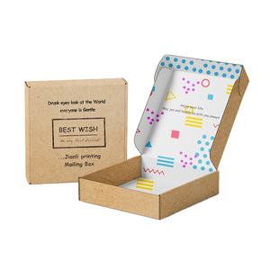 Grande gobelet rouge personnalisé, en carton <span class=keywords><strong>Kraft</strong></span>, avec fleurs, pour vêtements et cosmétiques, <span class=keywords><strong>boîte</strong></span> de livraison marron, 10 unités - Product Image 1