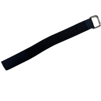Bande d'adhérence durable réutilisable réglable coloré Double face élastique en nylon crochet et boucle sangle attache de câble