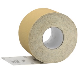 GOLD-STAR - DRY ROLL 115mm x 50m - GRIT 60-Abrasif polyvalent flexible, avec un excellent rapport qualité/prix. - Product Image 1