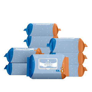 Salviette per cani salviette per toelettatura per animali domestici in bambù organico produttore di prodotti per la cura degli animali domestici - Product Image 2