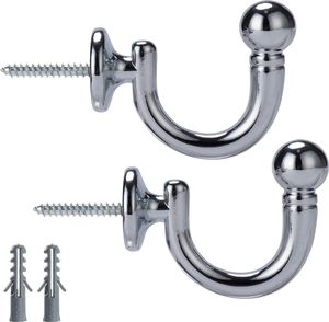 Thiết kế mới kim loại rèm <span class=keywords><strong>Tieback</strong></span> móc cho phòng khách Rèm cực bài hát & phụ kiện - Product Image 3