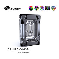 Bykski CPU-RAY-MK-M/CPU-RAY-MC-M RGB LED CPU Water Block untuk Ryzen AM5/AM4/TR4/STRX4