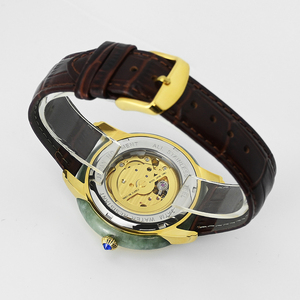 Montre automatique mécanique de luxe de haute qualité en acier inoxydable avec cadran lumineux, étanche, cadran à motif paysage naturel, pour les amoureux - Product Image 3