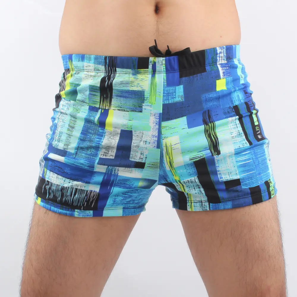 Low MOQ Men's Swim Jammers Nylon men Jammer Swimsuit Swim swimming trunks brief Boxer Long