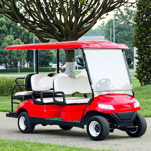 Carrito de <span class=keywords><strong>golf</strong></span> eléctrico de turismo escénico con 8 asientos, batería de 48V, motor de 2 tiempos, construcción de acero duradero para hoteles, Campus, <span class=keywords><strong>casas</strong></span> - Product Image 3