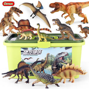 Set de Juguetes de Dinosaurios Sólidos, Modelo de Animal de Simulación Jurásica, Tiranosaurio Rex, Bestia Gigante, Dragón, Dragón Halcón, 21 Piezas en Total - Product Image 6