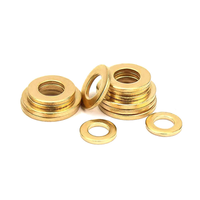 Factory Custom Supplier Brass Flat Washer Thickened Metal Shim Washer Gasket Spacer Industrial Fastening Hardware Accessories