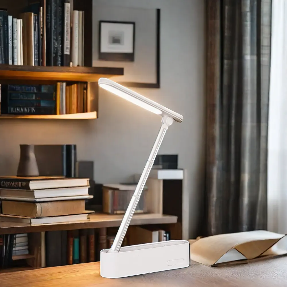 ABS Flexible Plastic Desk Lamp Bright Daylight Book Reading Light for Improved Reading Experience
