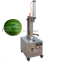 Nieuwe Automatische Mango Ananas Wintermeloen Pompoen Cantaloupe Kokosnoot Fruit Groente Snijder Schiller Machine Eenvoudig te Gebruiken 1 Jaar Garantie