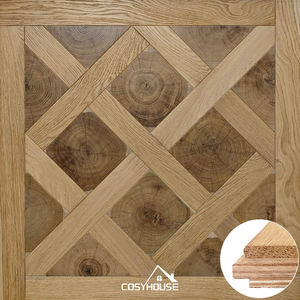 Plancher en bois d'ingénierie multicouche en chêne blanc de style français Cosyhouse, installation flottante, design moderne, carrelage décoratif pour sol - Product Image 3