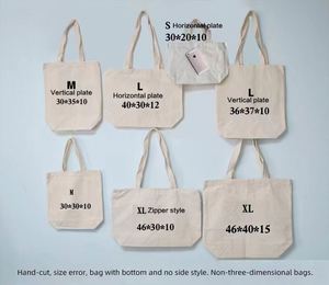 Bolsas de Lona Grandes Ecológicas al por Mayor en Varios Tamaños, Lisas, con Logotipo Personalizado Impreso, Bolsas de Compras de Lona de Algodón - Product Image 5