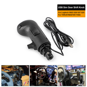 CNSPEED Racing Gear Shifter Simulator For Logitech G29 G27 G25 G923 USB <b>Wired</b> PC Game <b>Controller</b> - Product Image 3