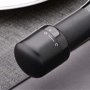 1 bouchon de vin réutilisable sous vide, anti-fuite, pour conserver la fraîcheur du vin, bouchon de bouteille de champagne, ensemble de bouchons, outil de bar - Product Image 5