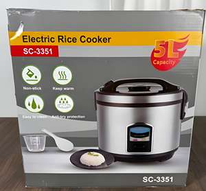 Vente chaude Prêt Stock Multifonctionnel Électrique <span class=keywords><strong>Ricecooker</strong></span> 3L 5L 6 Litres Cuiseur À Riz - Product Image 5