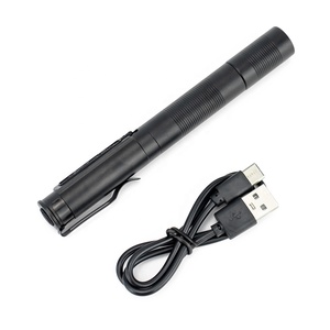 Linterna de Bolsillo Telescópica Recargable de Aluminio, Linterna Portátil para Uso Táctico de <span class=keywords><strong>Emergencia</strong></span> al Aire Libre, Linterna EDC - Product Image 2