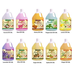 Aceite <span class=keywords><strong>de</strong></span> Masaje Comercial <span class=keywords><strong>de</strong></span> 3.8L con Extractos <span class=keywords><strong>de</strong></span> Lavanda, Árbol <span class=keywords><strong>de</strong></span> Té, Miel, Menta y Jojoba para Salón, Lubricación Corporal Completa - Product Image 2