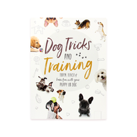 Livre d'instructions personnalisées pour les tours de chiens et l'entraînement – Cadeau promotionnel original pour l'éducation des animaux de compagnie et les amoureux des chiots