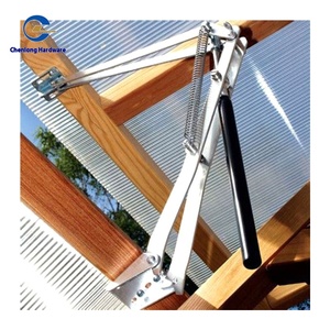 دائم أسود مزدوج الربيع فتاحة نافذة فتح التلقائي إغلاق طويلة الأمد حديقة الدفيئة للاستخدام في الهواء الطلق - Product Image 2