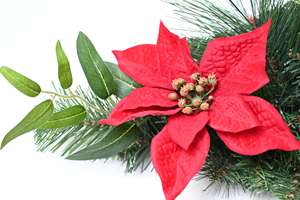 Árbol de pared de Navidad personalizado, Swag de Navidad decorativo en forma de lágrima, decoraciones para el hogar, Swag Artificial - Product Image 4