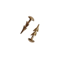 Rivets polyvalents à tête de clou personnalisés Goujons métalliques décoratifs de qualité supérieure en alliage de zinc pour chaussures Poignées de couteaux Décorations de sacs à main Mauvaises herbes