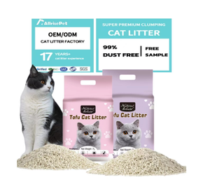 Fábrica Gato Areia o Preço Mais Barato Atacado 1.5mm Tofu <span class=keywords><strong>Cat</strong></span> <span class=keywords><strong>Litter</strong></span> Rapidamente Agarrando Flushable Tofu <span class=keywords><strong>Cat</strong></span> <span class=keywords><strong>Litter</strong></span> Areia - Product Image 1