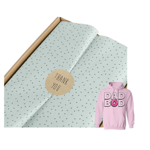 Full Color Custom Logo Waterproof Tissue Wrapping Paper for Cloth Wrapping and Small Business E-commerce Gift Packaging