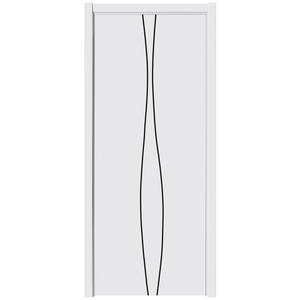 B1052 Porta per Camera da Letto in Legno Massello di Quercia e Noce, Design Classico Europeo Vittoriano, per Hotel, Soggiorno e Villa con Isolamento Acustico - Product Image 2