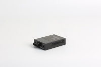 China manufacturer customized 10/100/1000 base SC dual fiber single mode 20km fiber optic media converter