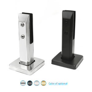 Duplex 2205 Vloer Gemonteerde Vierkante Roestvrijstalen Vloer Glazen Montagebeugels Glazen Klem Balkon Zwembad Afrastering - Product Image 3