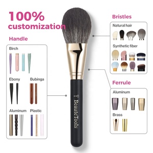 Dễ Thương Chuyên Nghiệp Vegan Eyeshadow Pha Trộn Tàn Ác Miễn Phí Make Up Set Trang Điểm Bàn Chải - Product Image 3