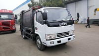 Camion compacteur manuel diesel 4x2 de 5 à 10 tonnes pour la collecte des déchets, fabriqué en Chine