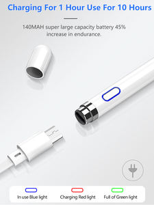 Lápiz táctil de Metal capacitivo inteligente activo para Apple <span class=keywords><strong>iPad</strong></span> <span class=keywords><strong>Pro</strong></span> 11 12,9 10,2 9,7 Mini 6 Air <span class=keywords><strong>5</strong></span> iPhone para Huawei para <span class=keywords><strong>Xiaomi</strong></span> - Product Image 5