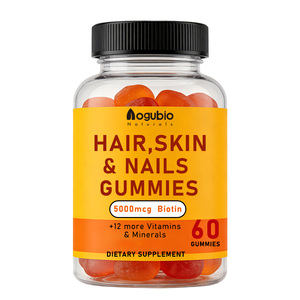 Gomitas <span class=keywords><strong>de</strong></span> Biotina 3 en 1 OEM con Colágeno y Queratina <span class=keywords><strong>para</strong></span> Cabello, <span class=keywords><strong>Piel</strong></span> y Uñas - Suplemento Vitamínico <span class=keywords><strong>de</strong></span> 60 Unidades - Product Image 1