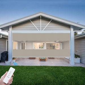 Cortina de vinilo impermeable multiusos de alta resistencia <span class=keywords><strong>para</strong></span> exteriores, cortina de Panel transparente <span class=keywords><strong>para</strong></span> pérgola, <span class=keywords><strong>porche</strong></span>, Gazebo - Product Image 2