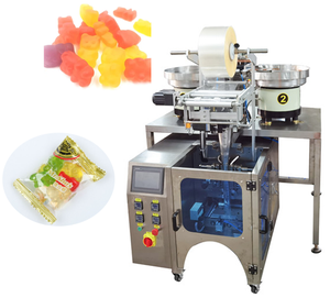 Machine d'emballage de bonbons en coton haute vitesse, petite confiserie, gomme, comptage - Product Image 1