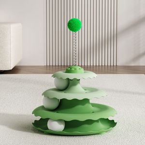 ของเล่นแมว แก้เบื่อ คลายเครียด กระตุ้นพลังงาน ลูกบอลหมุนสำหรับลูกแมว - Product Image 5