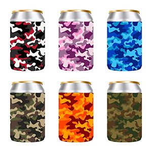 Chất lượng cao tùy chỉnh gấp trống thăng hoa mập mạp chủ chai tay áo nam châm Neoprene mỏng có thể mát hơn với từ tính - Product Image 5