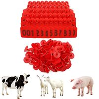 Prix d'usine - Étiquettes d'oreille pour bétail en TPU, résistantes aux déchirures, aux UV, taille extra large