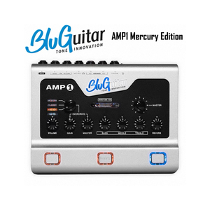 Tête d'<span class=keywords><strong>ampli</strong></span> <span class=keywords><strong>guitare</strong></span> à lampes BluGuitar AMP1 Mercury & Iridium Edition 100W pour pédalier - Product Image 4