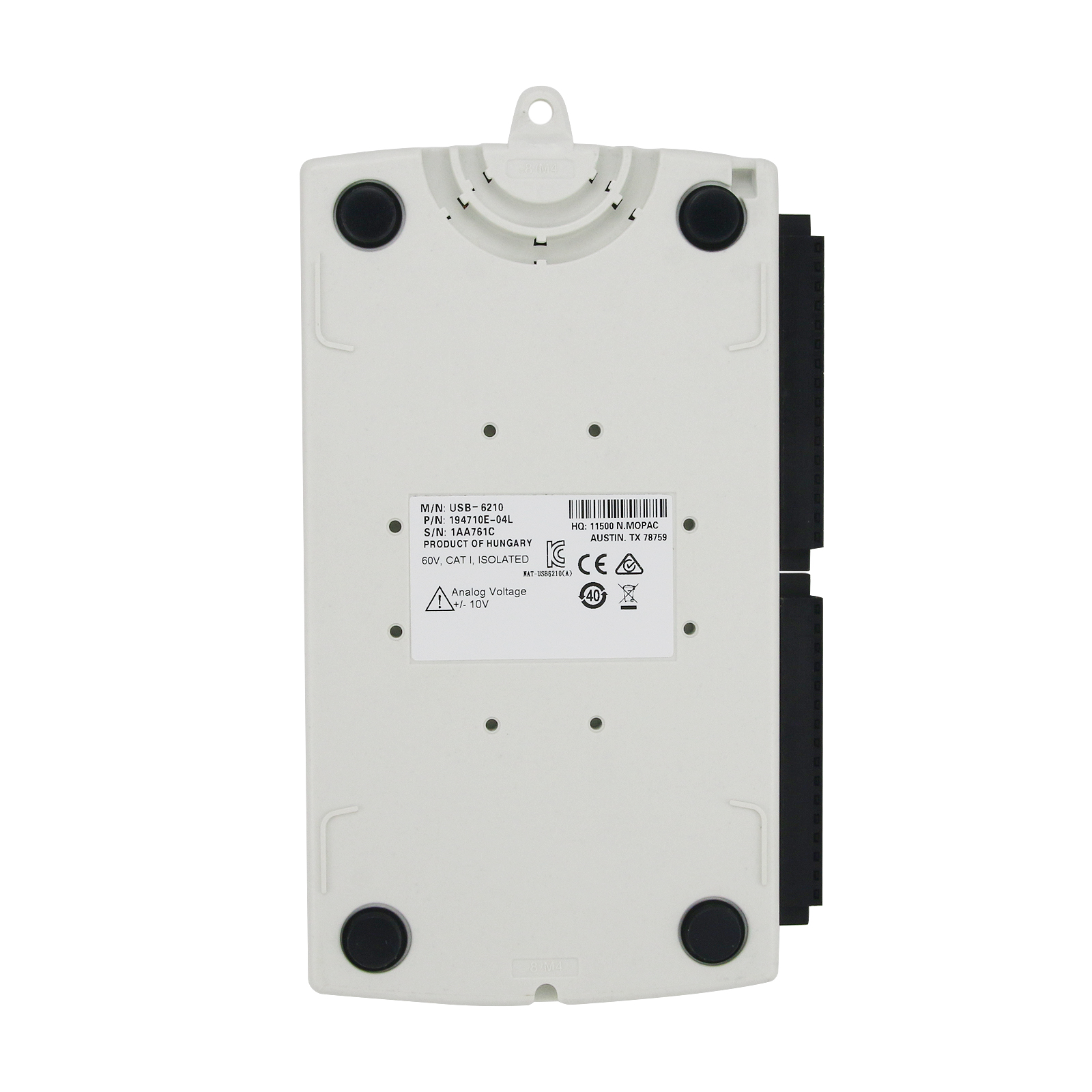 アンプ D USB-6210 Data Acquisition Card - 16 Input, 16bit, 250ks/s