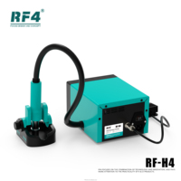Station de soudage à air chaud RF4 RF-H4 pour réparation de téléphones portables et écouteurs, affichage numérique, commande par pédale, air froid