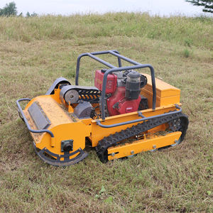 Haute qualité plomb 800mm chenille Atv faucille barre télécommande chenille pelouse Atv tondeuse à fléaux - Product Image 3