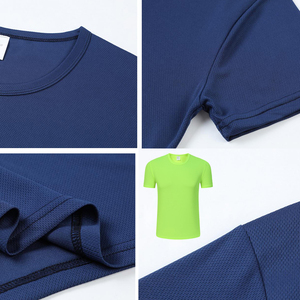 T-Shirt Sportiva Unisex Plus 4XL in Poliestere 100% ad Asciugatura Rapida, Vestibilità Aderente, Collo a O, <span class=keywords><strong>Logo</strong></span> Personalizzato, Lavorazione a Maglia, Stampa Personalizzabile - Product Image 4