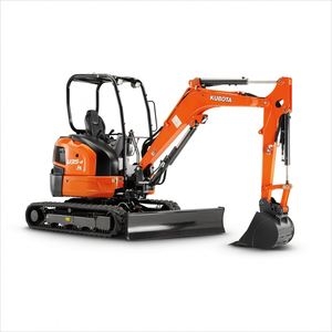Excellent Condition Kubota U35-4 Mini Excavator Kubota U35-4 Japan Used <b>Micro</b> Digger for Sale - Product Image 1